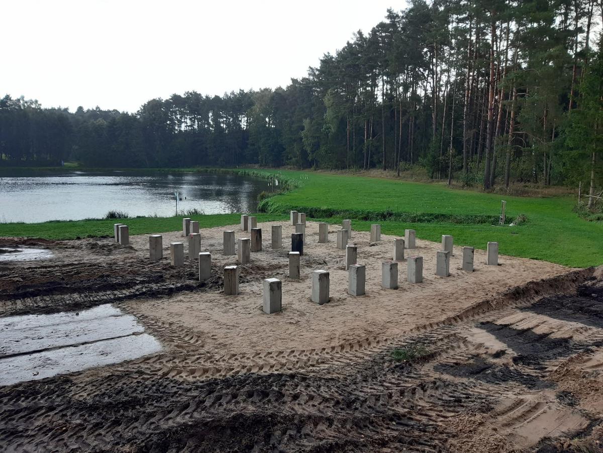 Montaż pali prefabrykowanych 